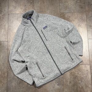 Patagonia Better Sweater Gray Full-Zip Fleece Jacket